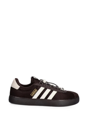 adidas VL Court 3.0 logo-patch mesh sneakers - Brown