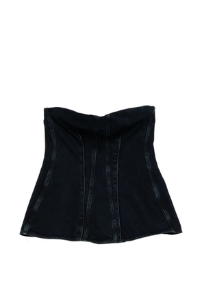 AGOLDE Lara corset top - Blue