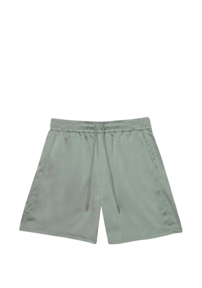 Honor The Gift satin-finish drawstring shorts - Green