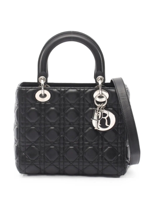 Christian Dior Pre-Owned 2000s medium Lady Dior tote bag - Black