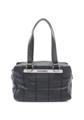 CHANEL Pre-Owned 2004-2005 mini Boston tote bag - Black