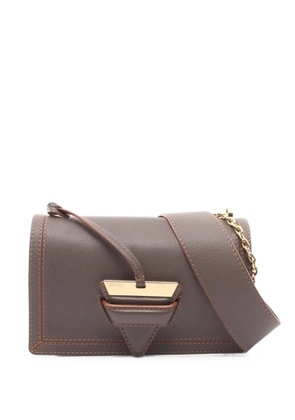 Loewe Pre-Owned 2010s Barcelona two-way leather shoulder bag - Brown
