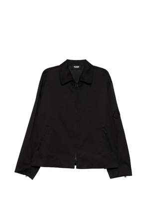 Yohji Yamamoto xSaeko Tsuemura cotton chino jacket - Black