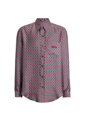 Balmain printed silk shirt - Pink