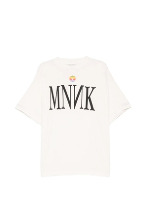 Le Mont Saint Michel logo-print T-shirt - White