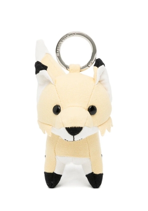 Maison Kitsuné Fox bag charm - Yellow