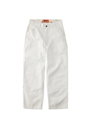 UNIVERSAL OVERALL double-knee painter trousers - White