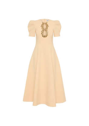 Rebecca Vallance Alexandrite midi dress - Neutrals