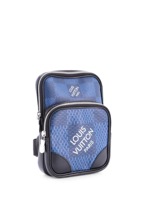 Louis Vuitton Pre-Owned Amazone Sling Bag Limited Edition Damier Graphite 3D crossbody bag - Blue