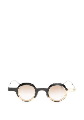 Rigards round-frame sunglasses - Black