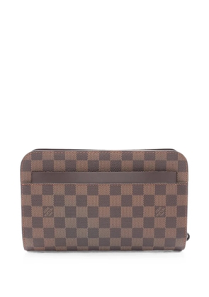 Louis Vuitton Pre-Owned 2007 Damier Ebene Saint Louis clutch bag - Brown