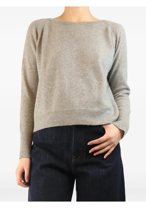 English Weather raglan-sleeve sweater - Grey