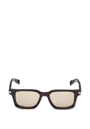 Zegna rectangle-frame sunglasses - Brown