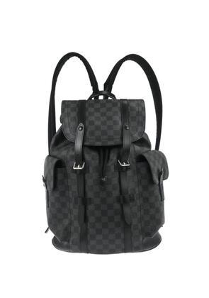 Louis Vuitton Pre-Owned 2018 PM Christopher Damier Graphite backpack - Black