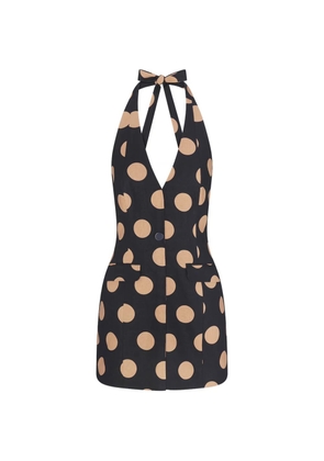 Simon Miller Kirra polka-dot mini dress - Black