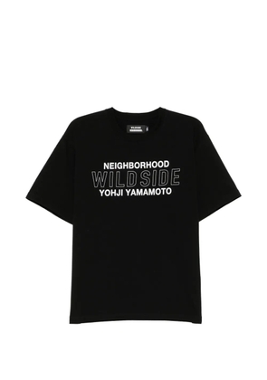 Yohji Yamamoto xNeighborhood short-sleeves T-shirt - Black