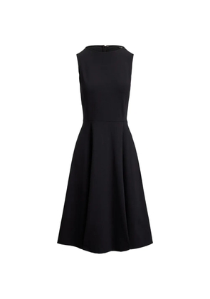 Lauren Ralph Lauren sleeveless ponte midi dress - Black