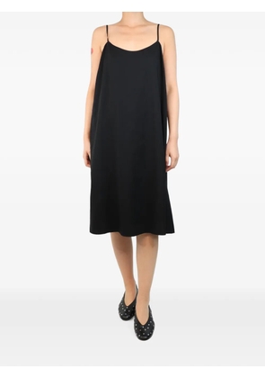 Lafayette 148 spaghetti-strap midi dress - Black