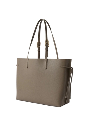Furla large Ava leather tote bag - Grey