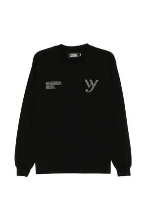 Yohji Yamamoto x Neighborhood long-sleeved T-shirt - Black