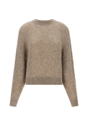 Brunello Cucinelli Diamante sequin-embellished sweater - Neutrals