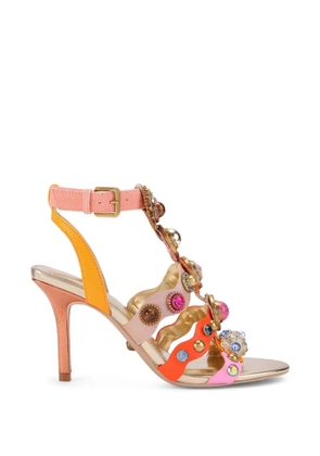 Kurt Geiger London stones crystals octavia gladiator sandals - Gold