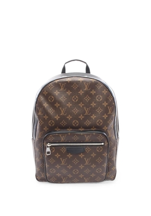 Louis Vuitton Pre-Owned 2017 Monogram Macassar Josh backpack - Brown