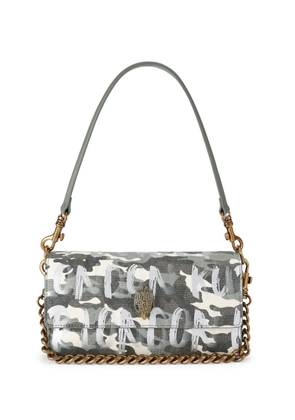 Kurt Geiger London Soft Shoreditch camouflage shoulder bag - Grey