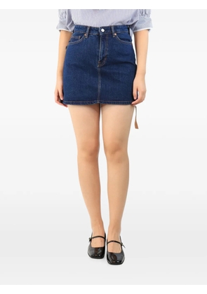 Reformation high-waisted mini skirt - Blue