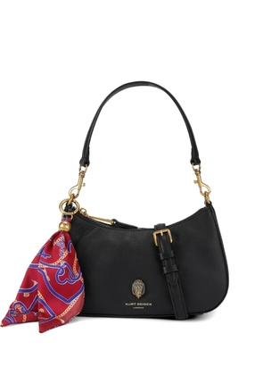 Kurt Geiger London Sloane eagle-head leather shoulder bag - Black