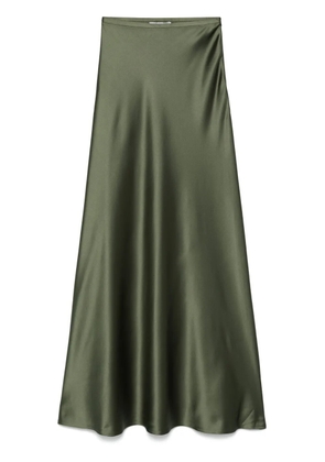 Atu Body Couture satin maxi skirt - Green