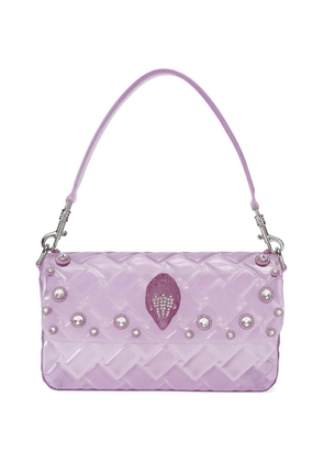 Kurt Geiger London Jelly Kensington quilted glitter shoulder bag - Purple