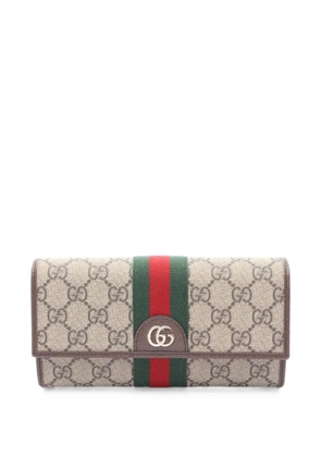 Gucci Pre-Owned Ophidia GG Supreme wallet - Neutrals
