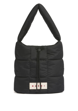 Marni padded-quilted shoulder bag - Black