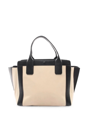 Chloé Pre-Owned 2000s Allison leather tote bag - Neutrals