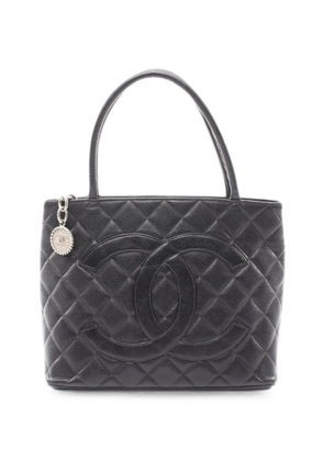 CHANEL Pre-Owned 2002-2003 Reissue leather tote bag - Black