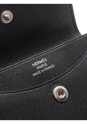 Hermès Pre-Owned 2024 Iliad Chèvre Shamkira coin purse - Black