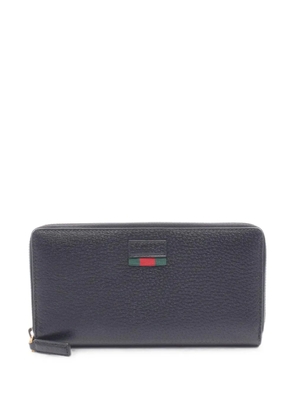 Gucci Pre-Owned 2010s Sherry Line leather wallet - Black