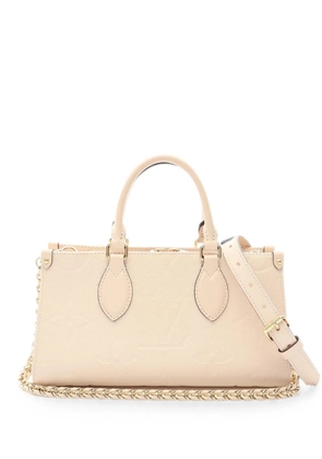 Louis Vuitton Pre-Owned 2021 Monogram Empreinte On-the-go EW handbag - Neutrals