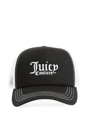 Juicy Couture logo-embroidered trucker cap - Black