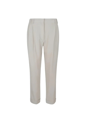 Brunello Cucinelli pleated tailored trousers - Neutrals
