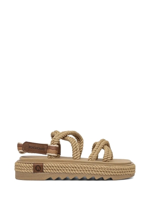 BOHONOMAD rope-detail platform espadrilles - Neutrals
