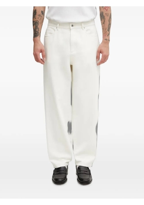 Barbour straight-leg jeans - White