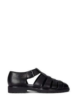 Polo Ralph Lauren leather fisherman sandals - Black