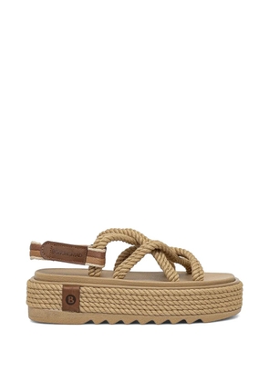BOHONOMAD rope-detailed platform espadrilles - Neutrals