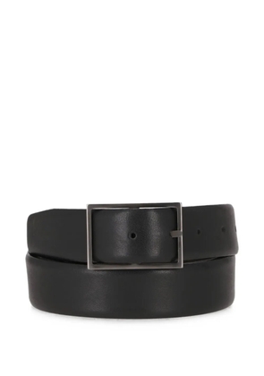 Isaia leather buckle-fastening belt - Brown