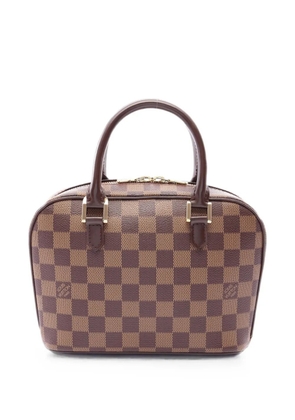 Louis Vuitton Pre-Owned 2003 mini Saria Damier Ebene tote bag - Brown