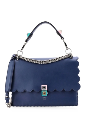 Fendi Pre-Owned Kan I Bag Leather Medium shoulder bag - Blue