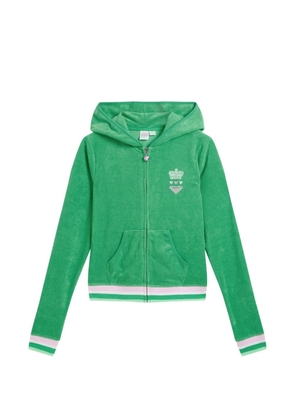 Juicy Couture x Roxy terry-towelling hoodie - Green