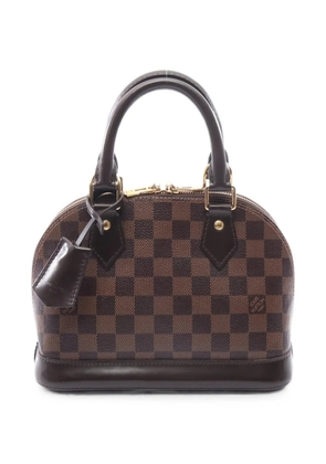 Louis Vuitton Pre-Owned 2020 Damier Ebene Alma BB handbag - Brown
